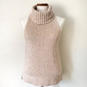 Madewell Blush Wool Sleeveless Top